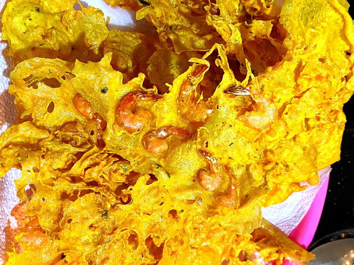 Cara Gampang Membuat Resep Rempeyek udang basah yang Bisa Manjain Lidah
