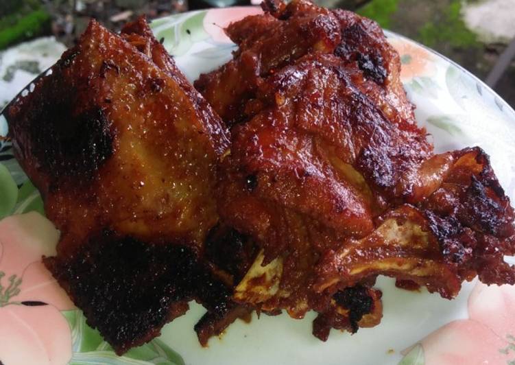 Cara Gampang Membuat Ayam Bakar Presto pedas Manis yang Lezat Sekali