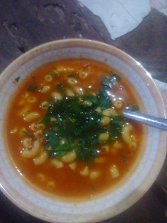 Foto resep Bolognaise macaroni soup