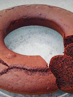 Una foto de Bizcocho de HELADO de chocolate