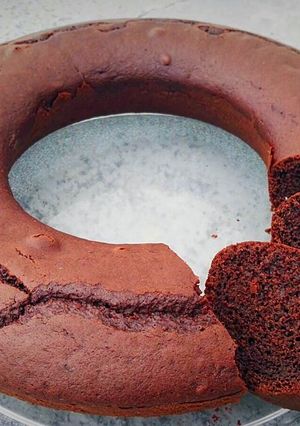 Una foto de Bizcocho de HELADO de chocolate