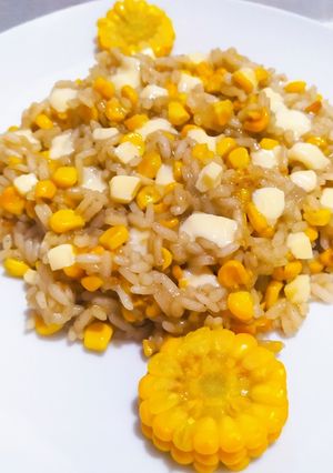Una foto de Risotto con Choclo