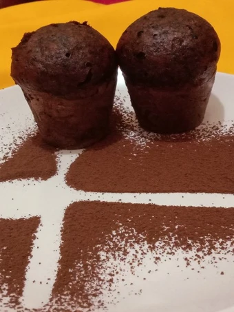 Langkah Gampang Membikin Resep 43. Muffin pisang coklat kukus yang Uenak Anti Ribet, Lezat