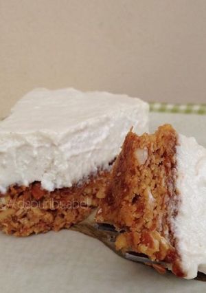 Foto resep No Bake Vegan Vanilla CashewCake (Cheesecake Ala2 Vegan)