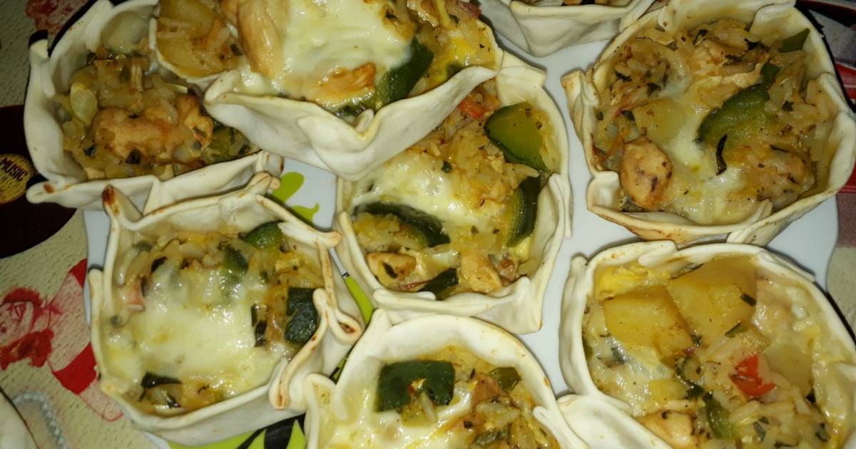 calorias empanadas de verdura al horno