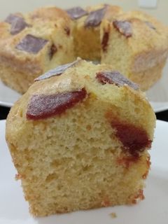Foto de Bolo de fubá com goiabada