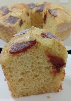 Foto de Bolo de fubá com goiabada