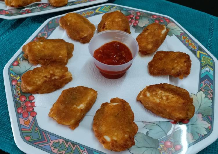 Recipe of Any-night-of-the-week Schezwan Paneer Fingers