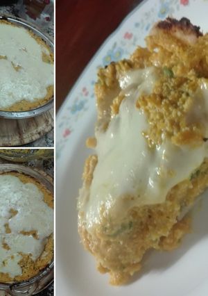 Una foto de Tarta de calabaza y ricota!😋😍🍽