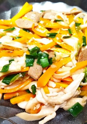 Foto resep Oseng Jamur Tiram & Wortel | Menu 2 Bahan