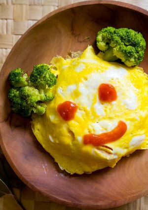 Foto resep Mpasi Omu-Rice
