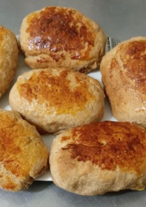 Una foto de Pan de viena con harina integral en parrigas