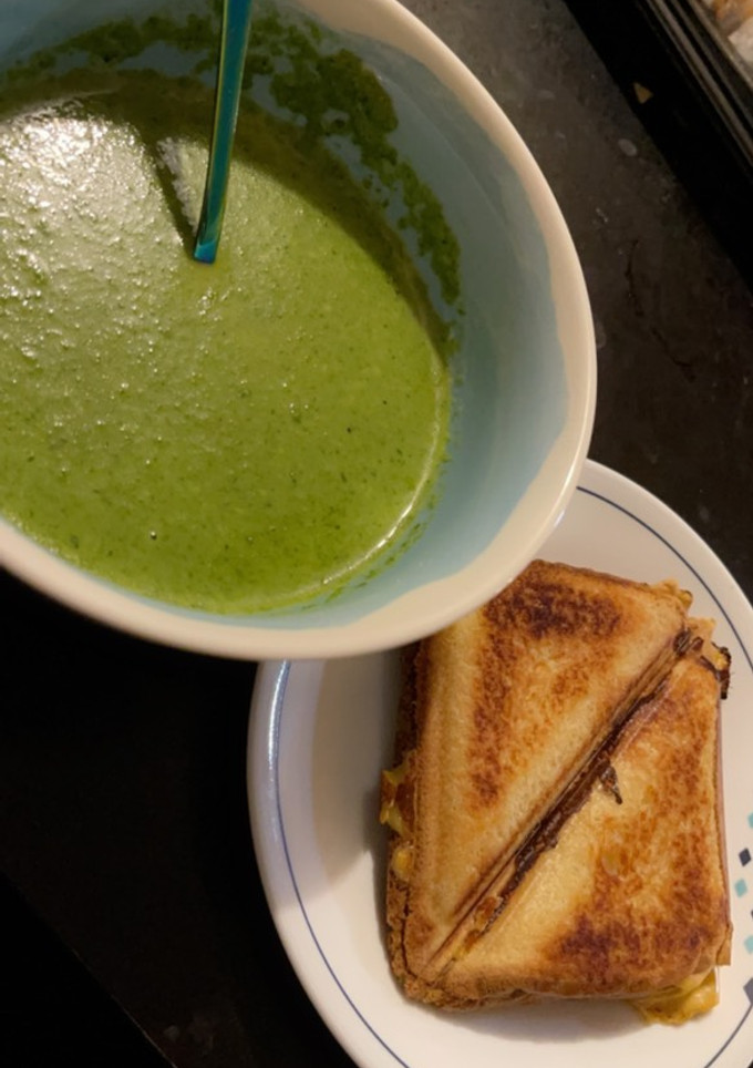 A picture of Spinach Soup.