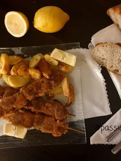Foto di Spiedini di pesce