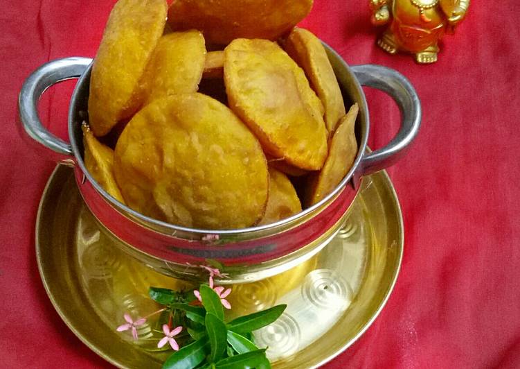 Recipe of Quick Sweet Red Pumpkin Puffs