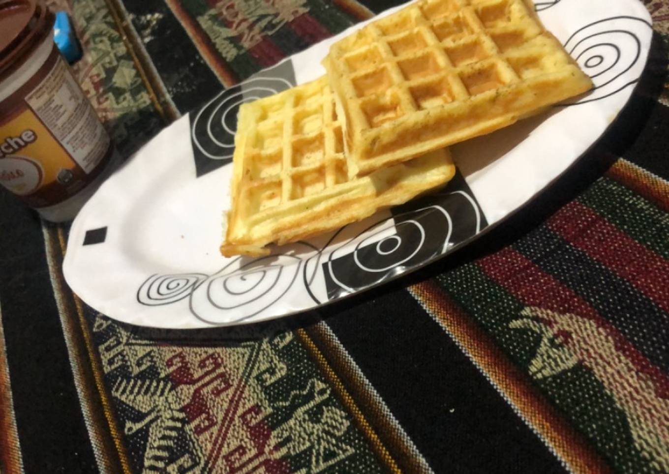 WAFFLES DULCES 👩🏾🍳