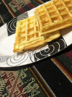 Una foto de WAFFLES DULCES 👩🏾‍🍳