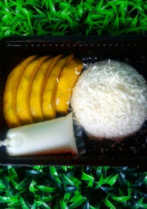 Foto resep Mango sticky rice ala ala Thailand