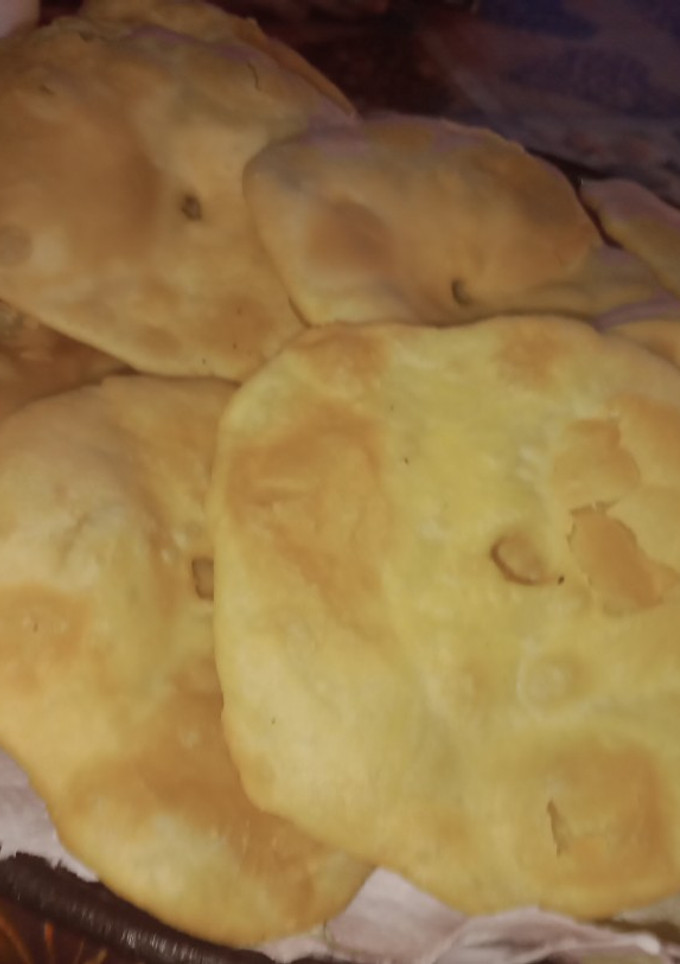 Una foto de 🩵🤍 Torta fritas Bien Criollas, Exquisitas👏🏻☺️ !!