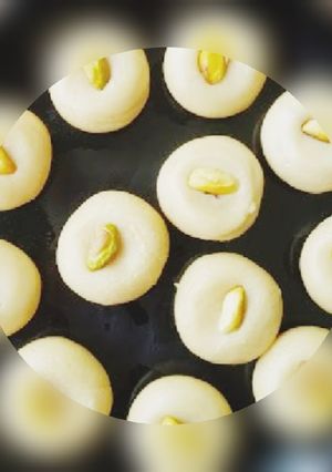 A picture of Instant peda recipe.
