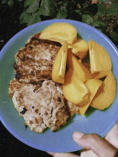 Foto resep Banana oatmeal pancake dengan kesemek
