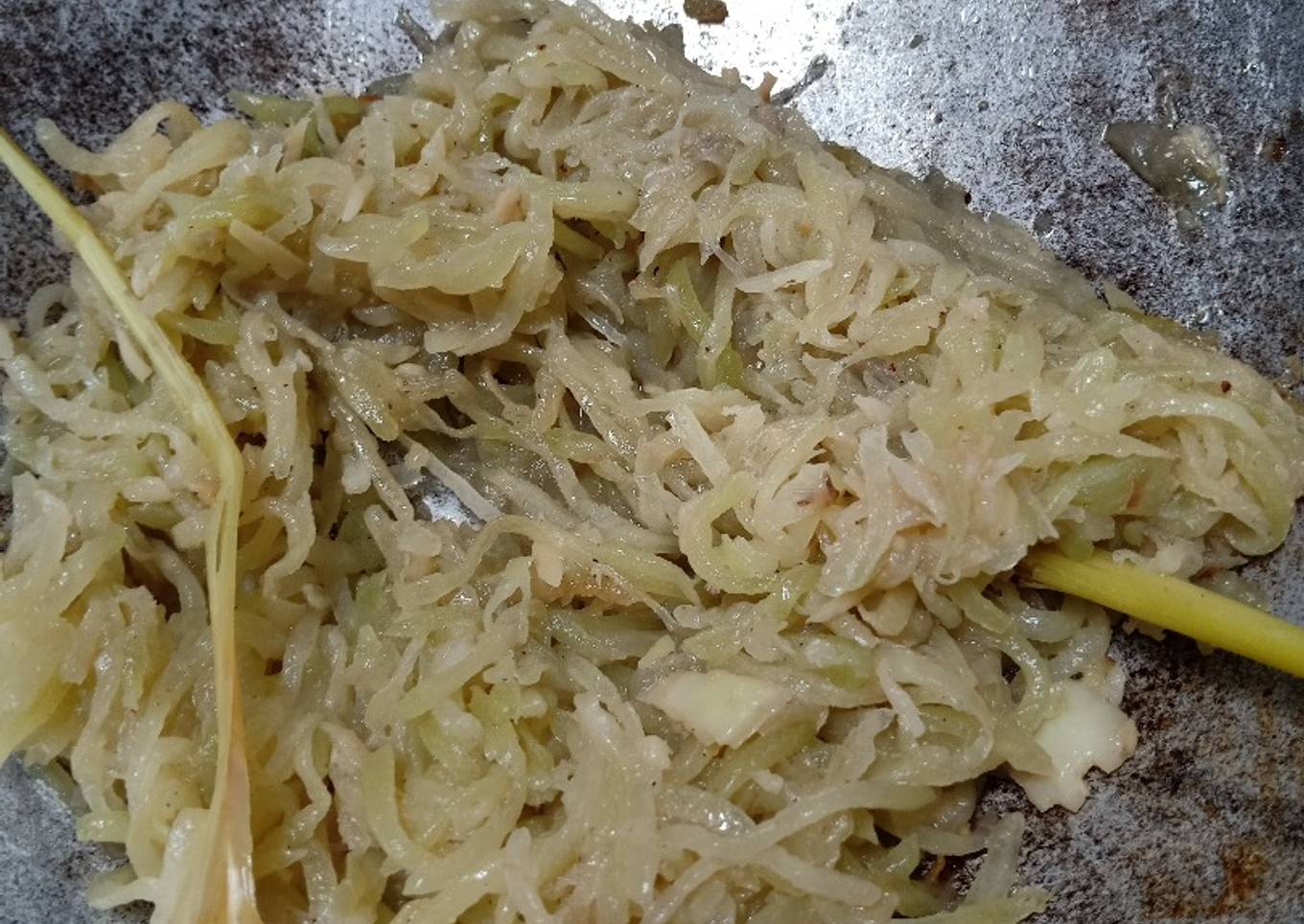 Tumis labu siam enak