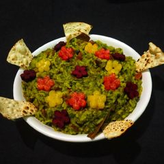 A picture of Palak Khichdi.