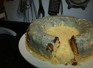 Una foto de Brigadeiro o cobertura de limón con leche condensada