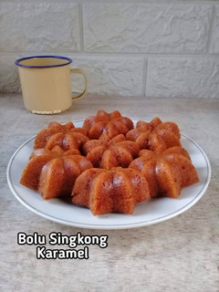 Foto resep Bolu Singkong Karamel