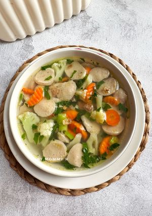 Foto resep Sup Bening Bakso
