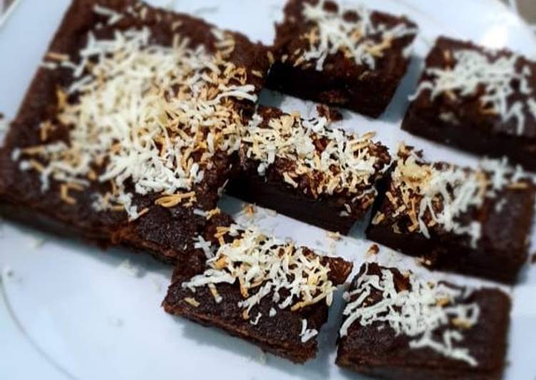 Brownies coklat keju
