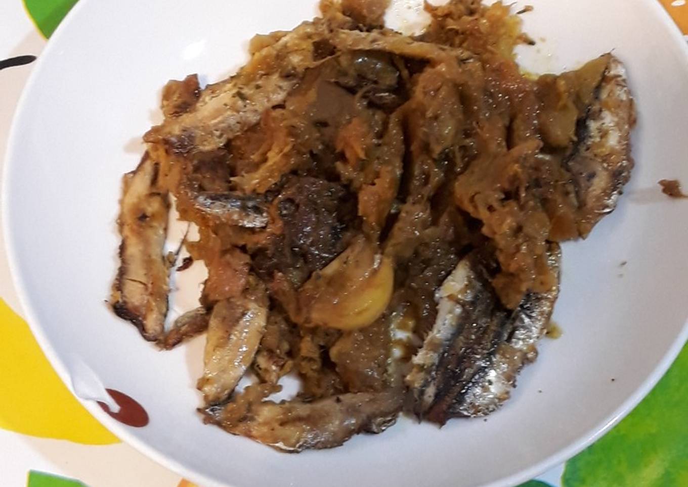 Trichado de verduras con ajos y anchoas