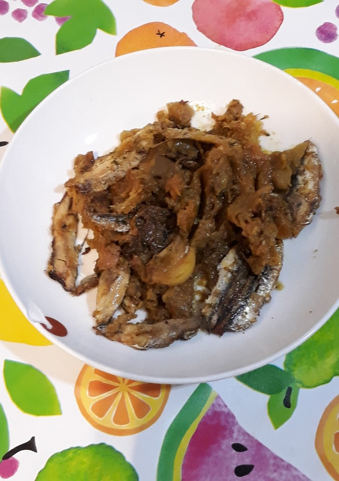 Una foto de Trichado de verduras con ajos y anchoas