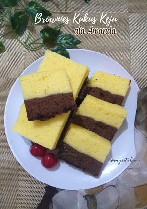 Foto resep Brownies Kukus Keju ala Amanda