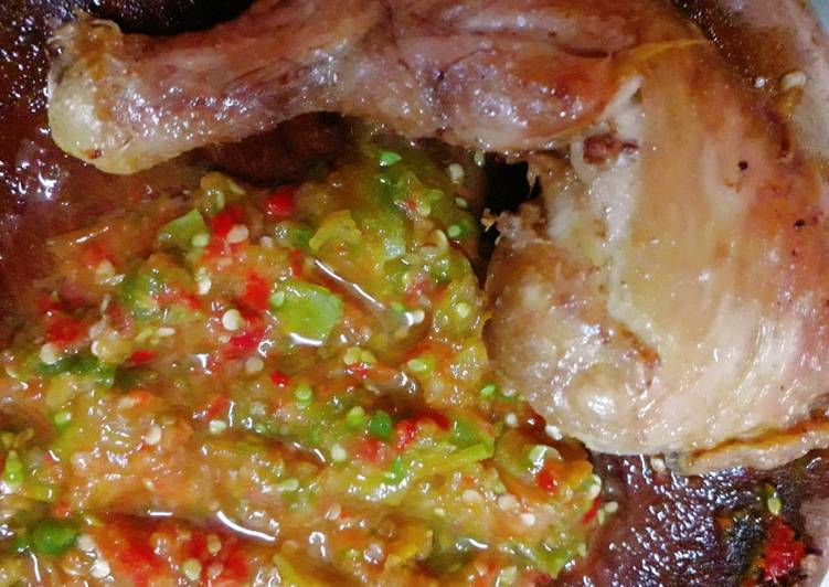 Cara Memasak Sambel mentah tomat yang Gurih
