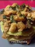 Crepes salados con pollo
