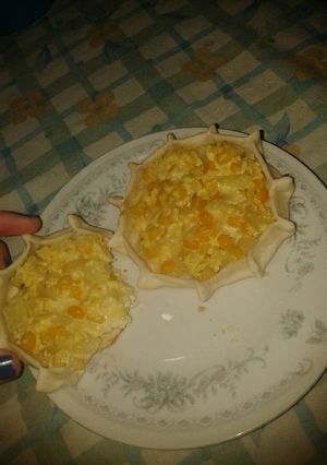 Una foto de Tartitas de choclo