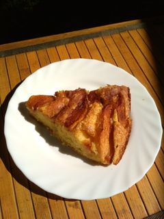 Norvég almatorta recept fotója