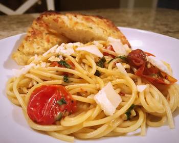 Update, Serving Recipe Fresh tomato basil pasta Delicious Simple