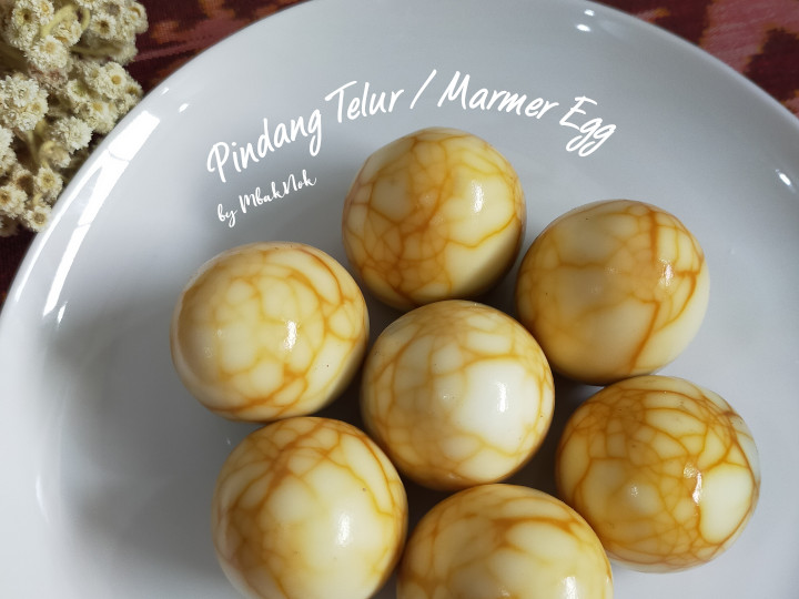 Cara Gampang Membuat Pindang Telur // Marmer Egg yang Bisa Manjain Lidah