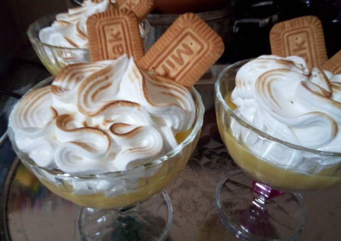 Verrines façon tarte au citron