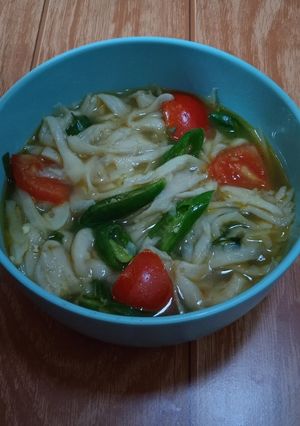 Foto resep Sayur Jamur Cabe Ijo