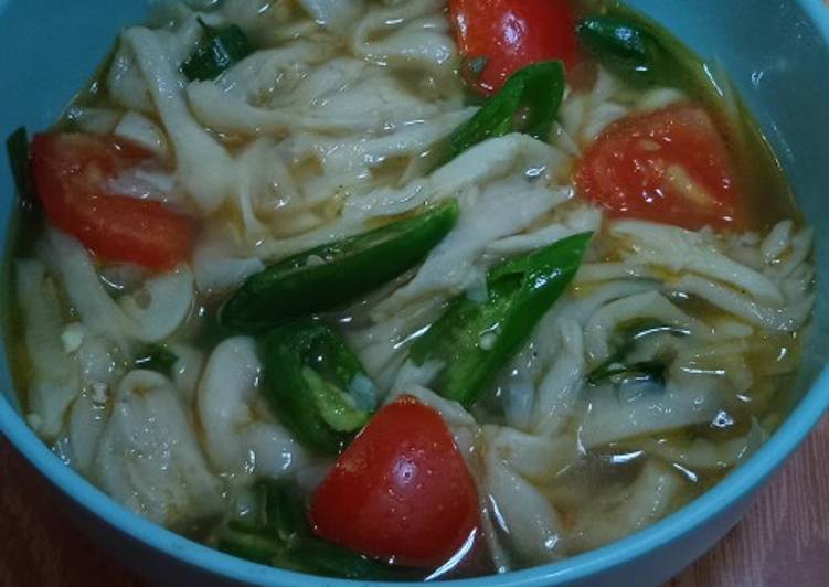 Sayur Jamur Cabe Ijo