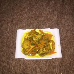 A picture of Chicken pepper soup.