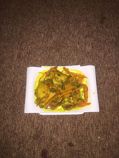 A picture of Chicken pepper soup.