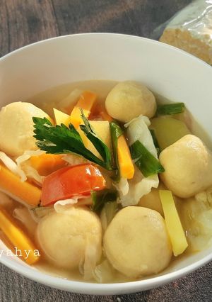 Foto resep Sop Bakso Tempe