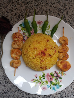 عکسی از دستور مرغ حلزونی