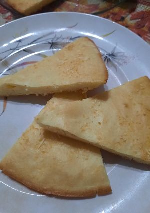 Una foto de Pan torta salada con fécula de mandioca