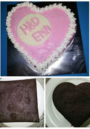Foto resep Brownies kukus (birthday cake ala me)