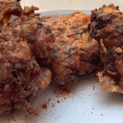 A picture of Quinoa and courgette fritters.